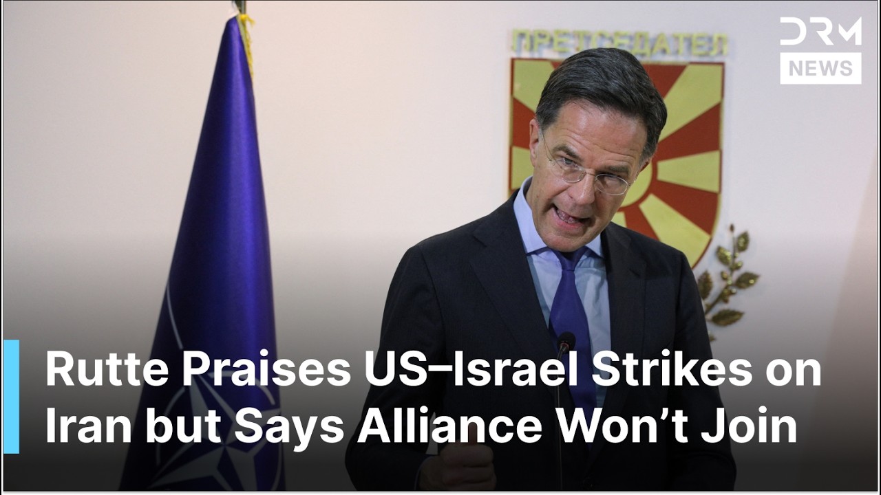 &ldquo;No Plan for NATO Involvement&rdquo; Mark Rutte Praises US&ndash;Israel Strikes on Iran, Vows Support | AC1G