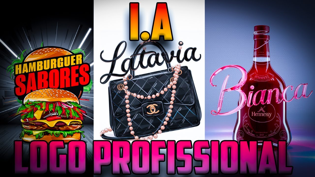 COMO CRIAR LOGOS COM IA DE GRA&Ccedil;A - LOGOTIPO PROFISSIONAL GRATUITO INTELIG&Ecirc;NCIA ARTIFICIAL IDEOGRAM