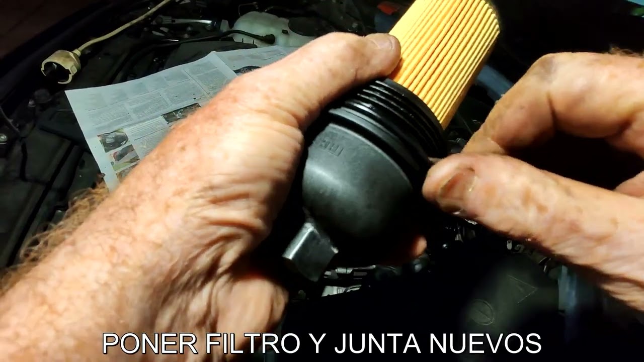 cambio aceite BMW 318d F20