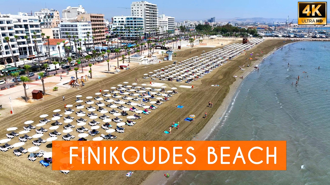 Finikoudes Beach, Cyprus - The Heart of Larnaca's Seafront