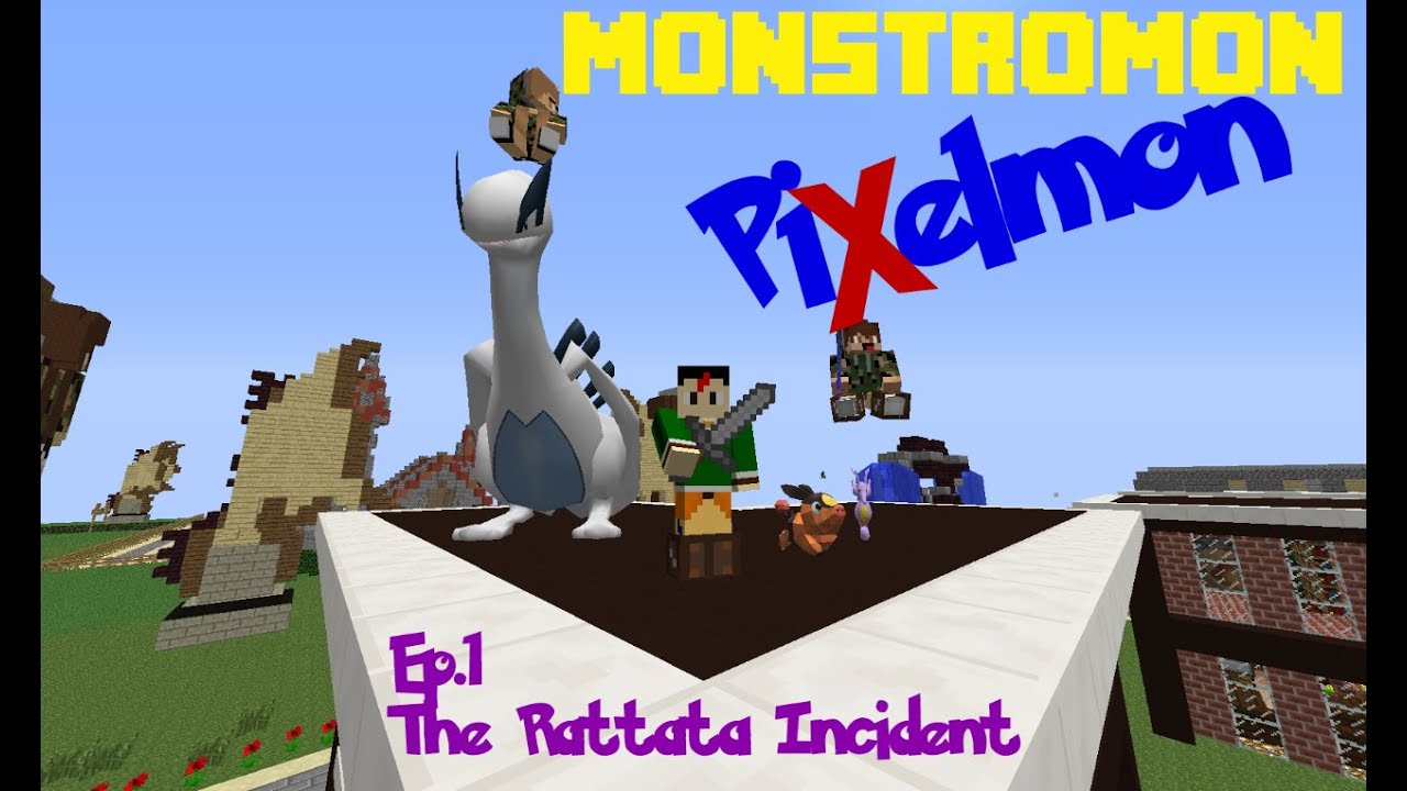 Minecraft Pixelmon | MonstroMon Ep.1 The Rattata Incident