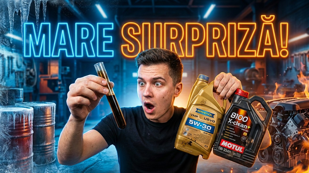 Test Ravenol vmp usvo vs Motul 5w30 !
