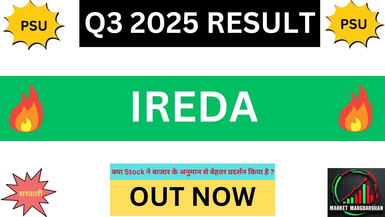 IREDA Q3 Results 2025 | IREDA Results Out Today | IREDA Share Information