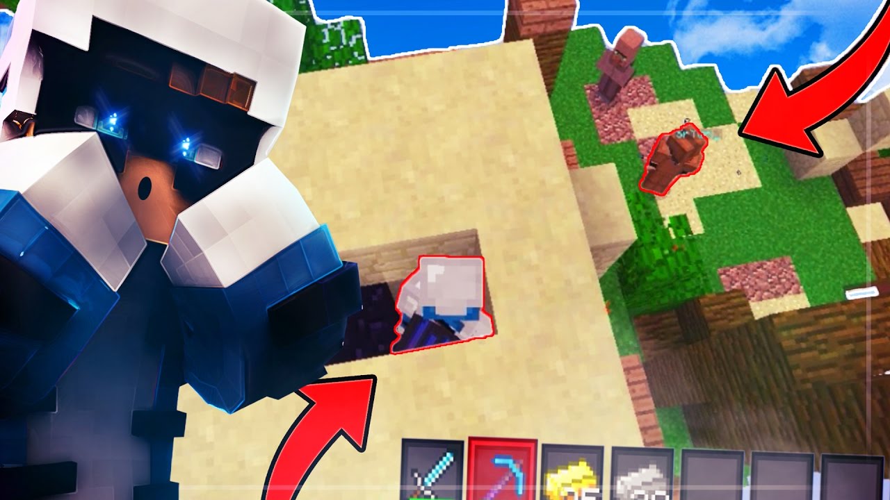 NON MI HA VISTO? TROLL NELLE EGGWARS - MINECRAFT ITA