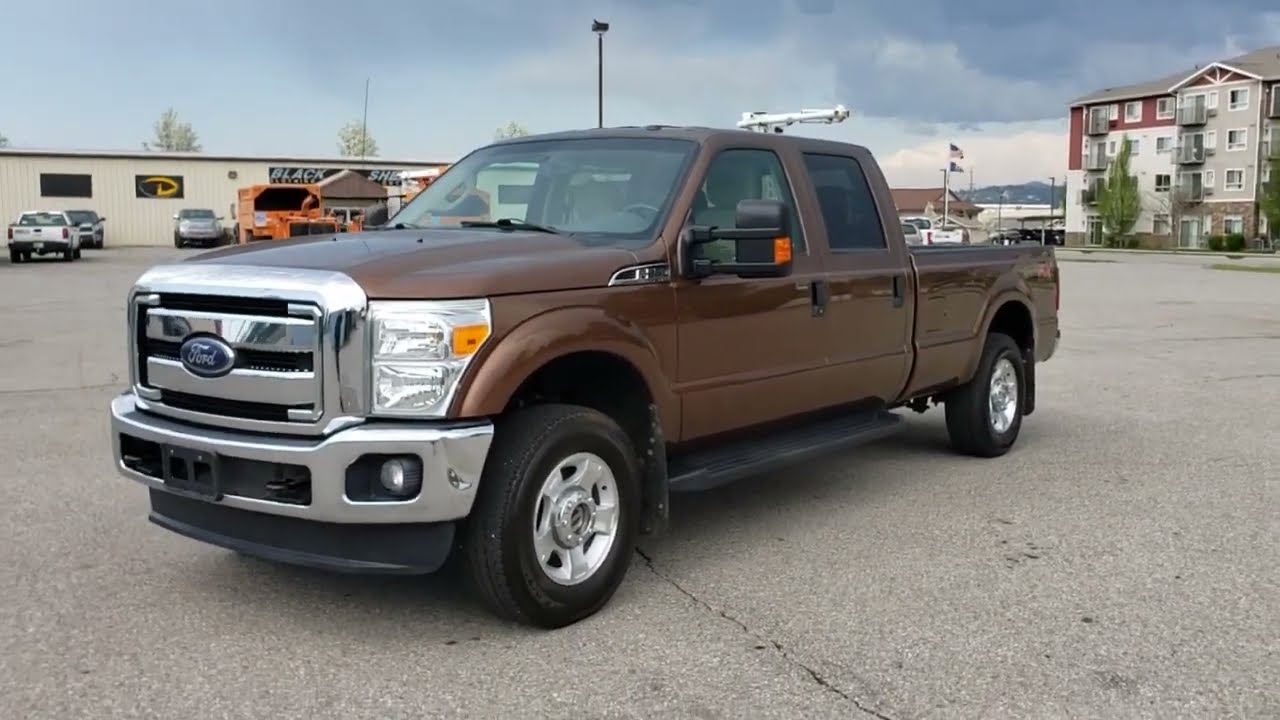 Ford F-250 Crew Cab Long Box 2012 года выпуска, 6.2L бензиновый двигатель (пробег всего 94 000 ми...