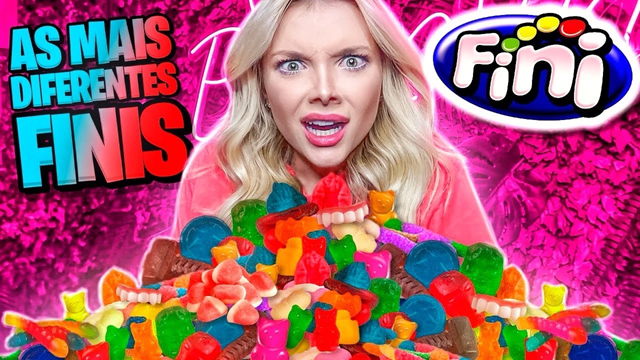 PROVANDO AS BALAS FINIS MAIS DIFERENTES DO MUNDO!! (+60 sabores)