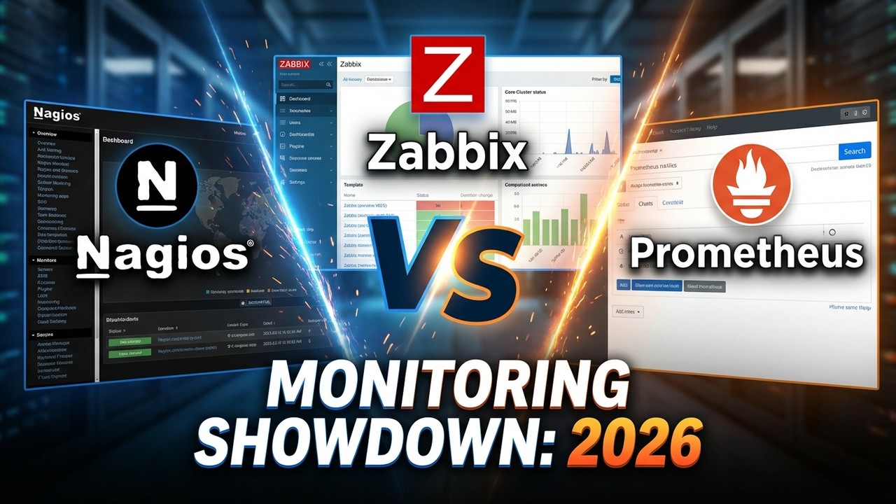 Nagios vs Zabbix vs Prometheus - Which Monitoring Tool Should You Use in 2026?