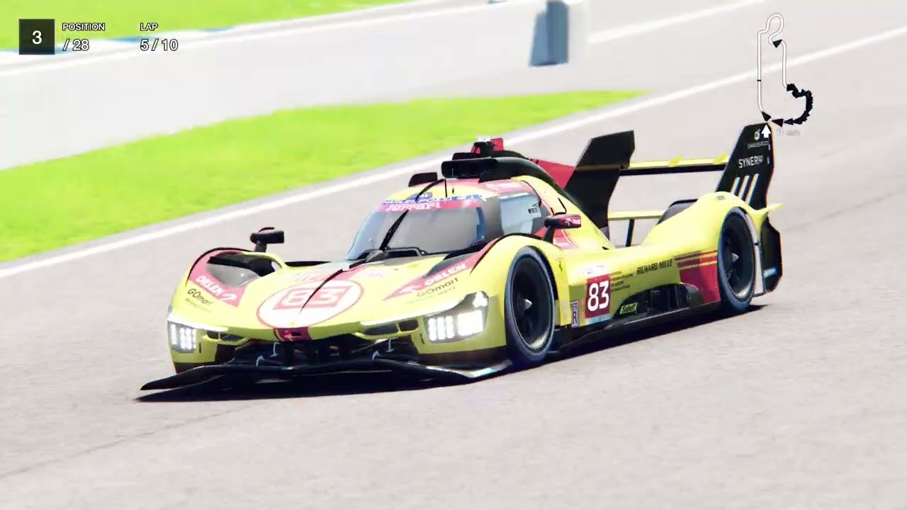 Assetto Corsa - Ferrari 499P AF Corse LMDh @ Indianapolis GP Circuit