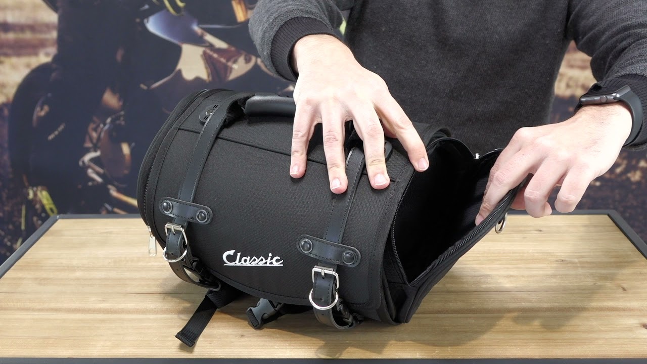 Tasche Classic klein für Vespa   schwarz, Nylon