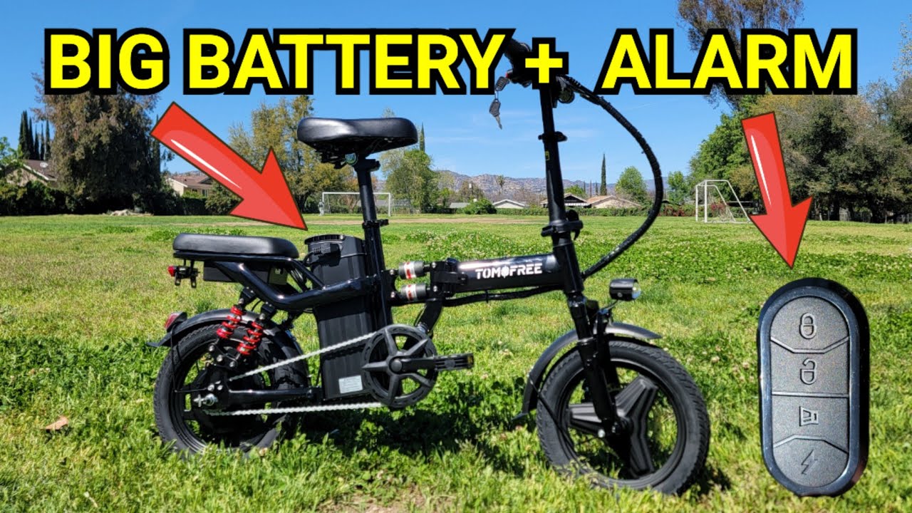 Cheap BUT with Big Battery: TomoFree Z1 Pro Folding Electric Bike