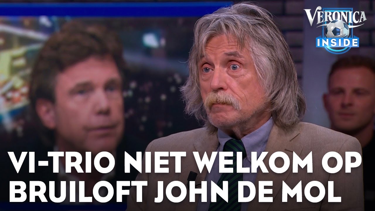 VI-trio niet uitgenodigd voor bruiloft John de Mol: 'Het is stank voor dank' | VERONICA INSIDE