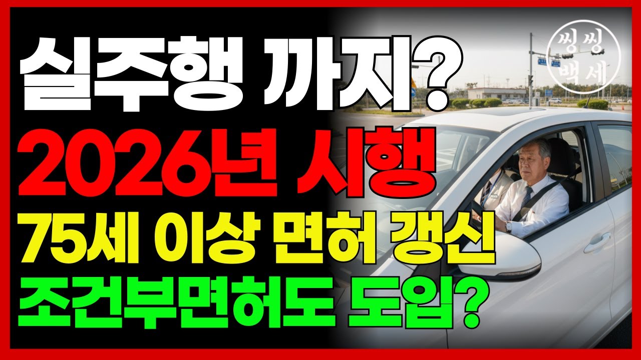 🚨단독🚨[면허 뺏는 검사 아닙니다! 2026년 VR·실주행 진단 진짜 도움 되는 이유] 75세이상운전면허적성검사 | 2026년운전면허 | 75세이상운전면허갱신 | VR 진단실주행