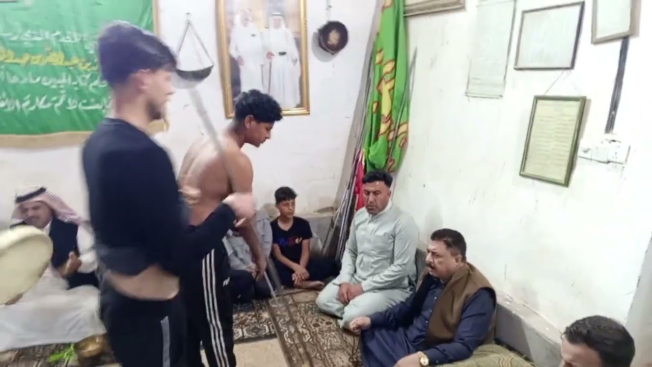 مديح شيخ اسامة المفرع . انصب الرايه يحادي . وصيح وين اهل الامدادي . . في الدوجمة . 14 رمضان /3/2025