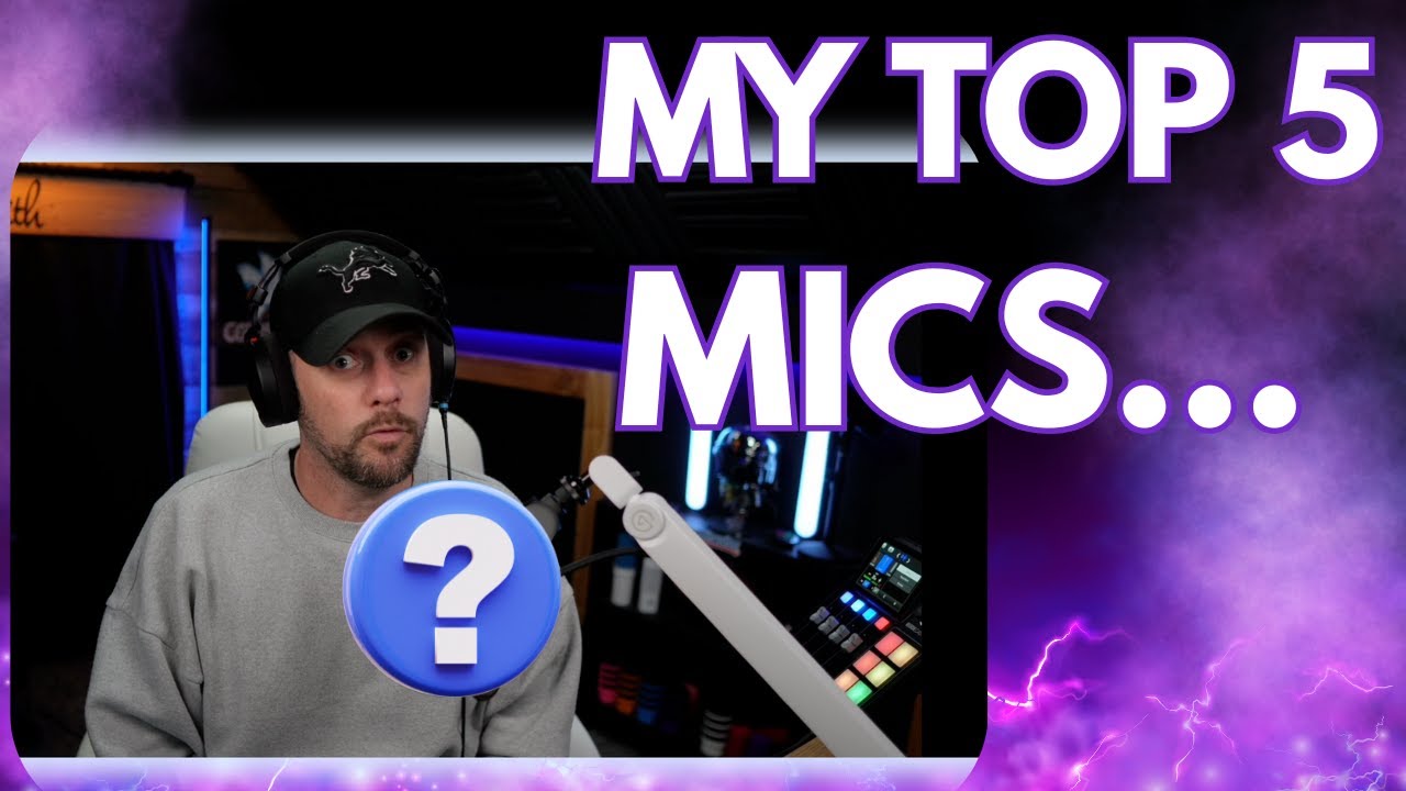 My Top 5 Microphones I Use the MOST and Can't Live Without!