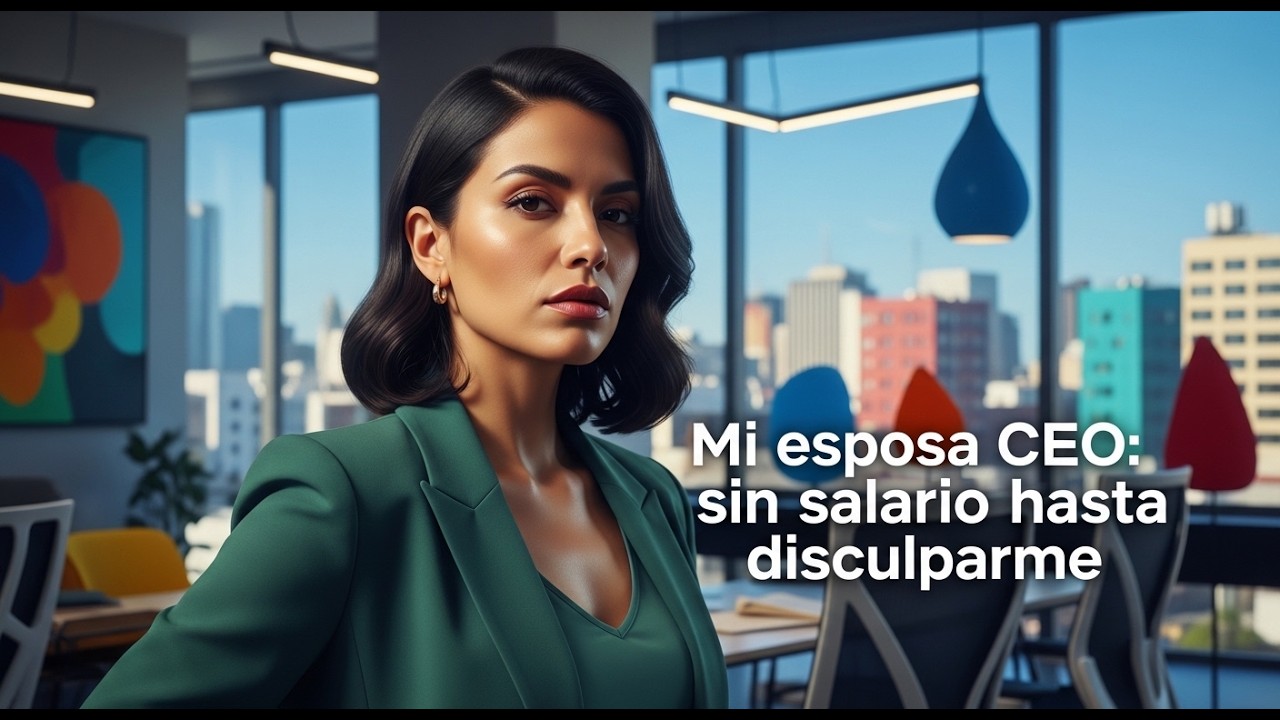 “Mi esposa CEO: sin salario hasta disculparme.”