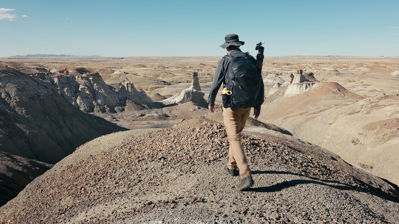 Photographing the surreal Bisti Badlands in New Mexico