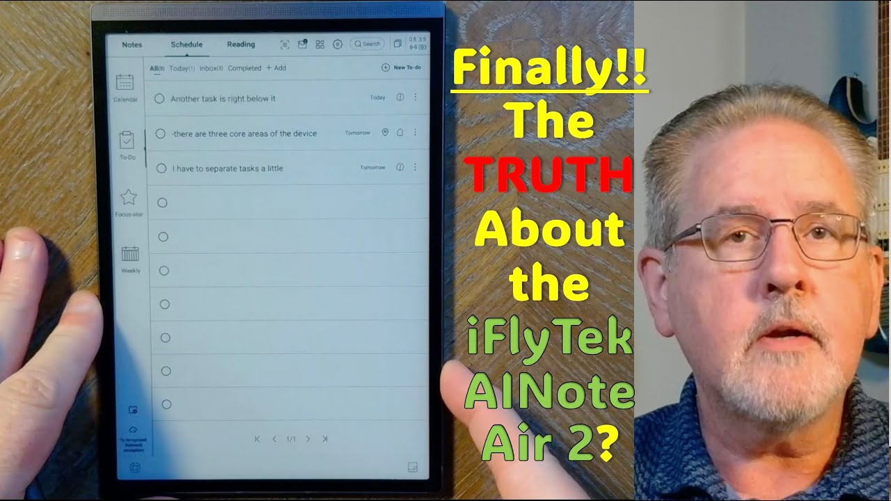 iFlyTek AINote Air 2 Unsponsored Review