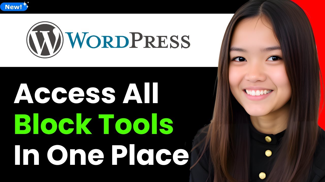 How to Access All Block Tools in One Place - Wordpress Website 2026 (Step By Step)