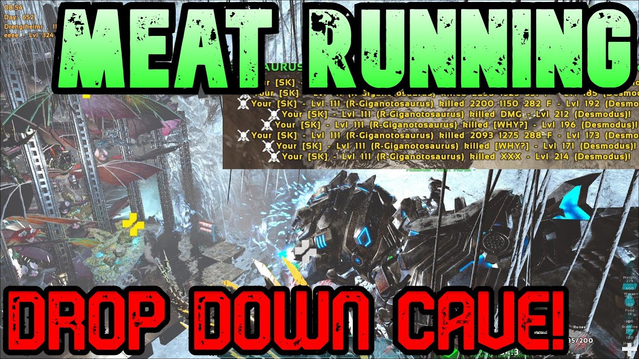 Using This Broken Meta To ONLINE Raid Drop Down Cave on FJORDUR!- ep.13 | Small Tribes | Ark PvP