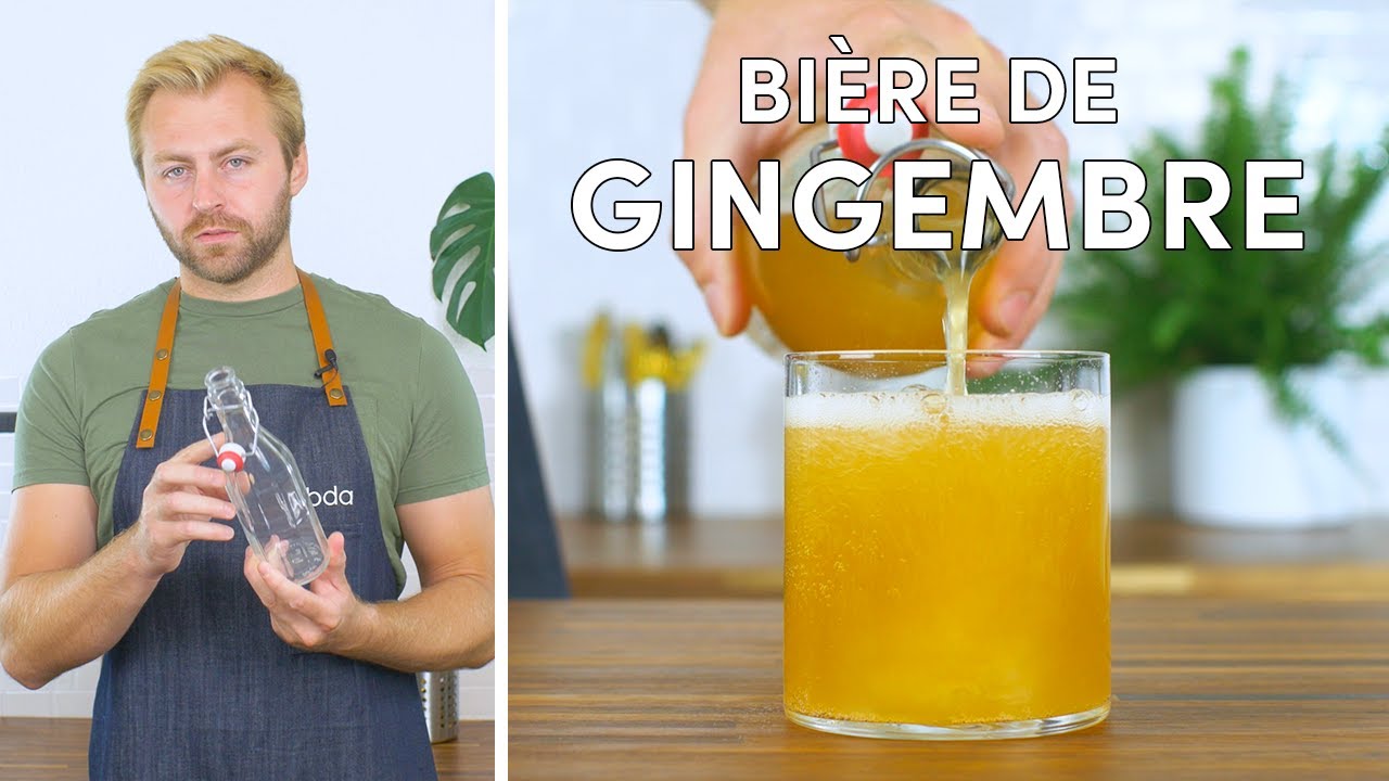 BIÈRE DE GINGEMBRE MAISON - DE LA FERMENTATION - EP1