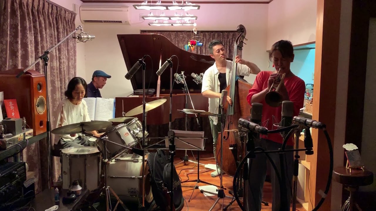 47万回再生[最高の女性JAZZドラマー] 超高音質ジャズ録音　名曲「ジーニー」　WE６３９A（マイク）真空管マイクプリ　DUKE PEARSON　JEANNINE