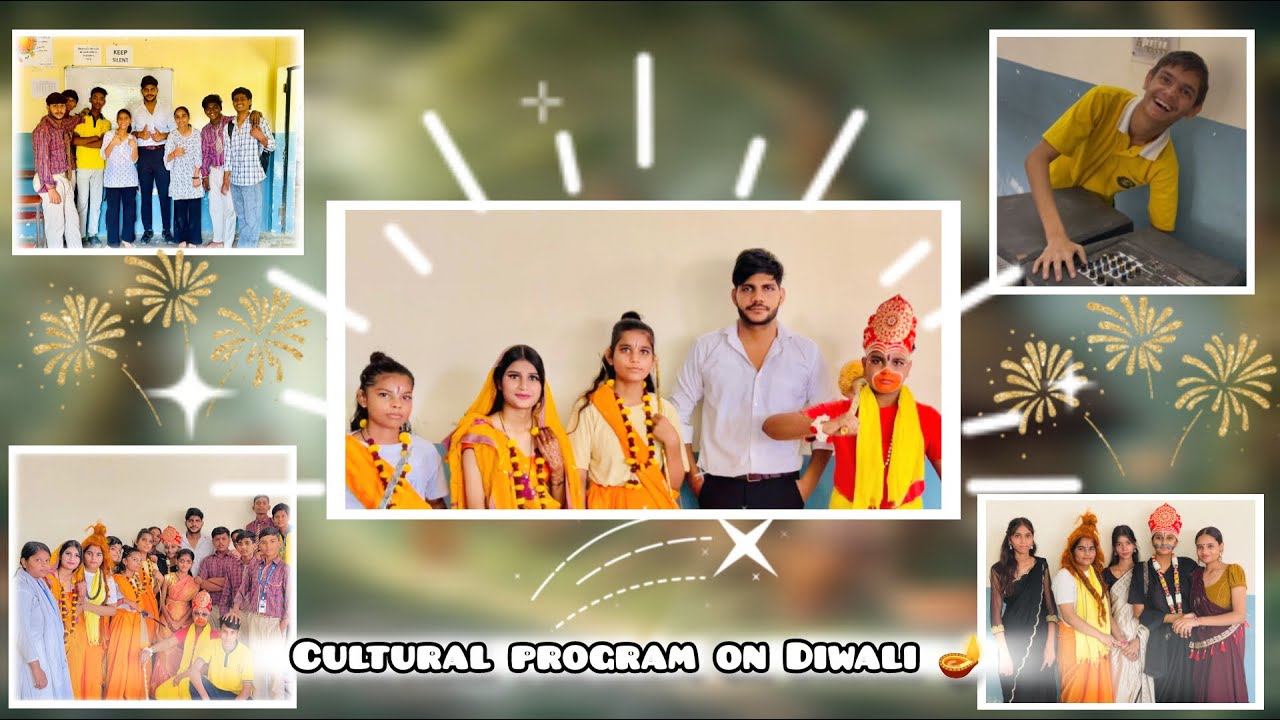 Cultural program on diwali | Ashu Faridabadiya 