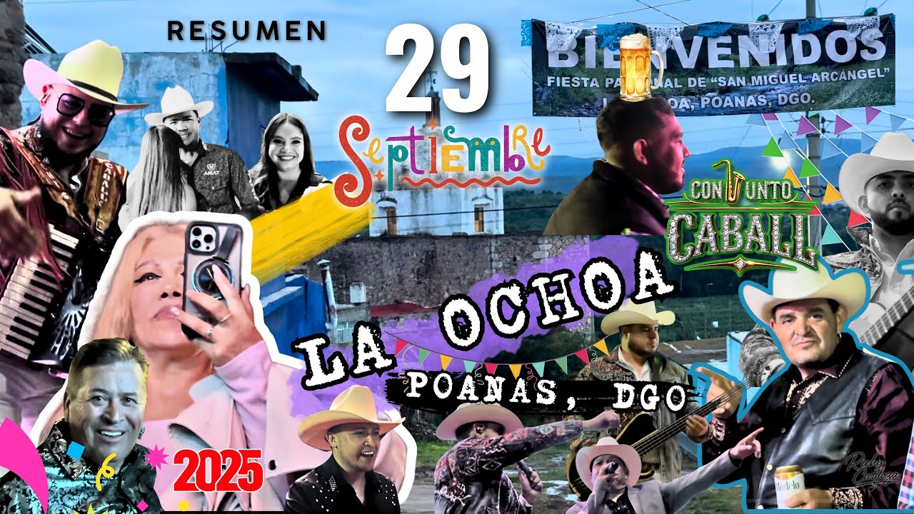 Conjunto Caball en vivo desde la Ochoa Poanas Durango 
