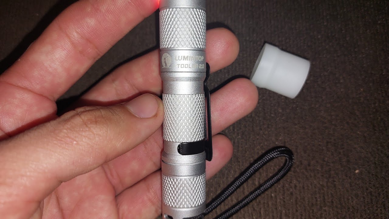 umboxing lumintop tool AA 2.0 branca(me apaixonei)