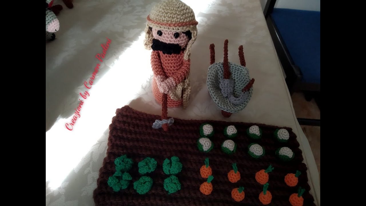 contadino per presepe