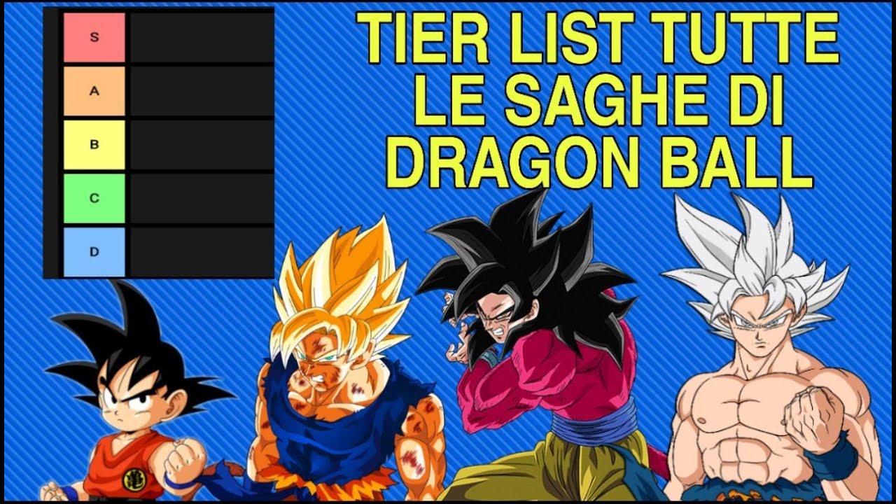 SAGHE di DRAGON BALL Tier List: pi&ugrave; BRUTTE e pi&ugrave; BELLE