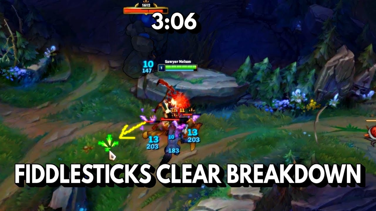 Fiddlesticks Jungle Clear Breakdown