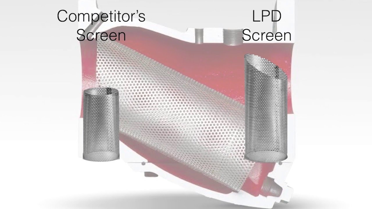 Metraflex LPD Y Strainer Energy Saving Comparison