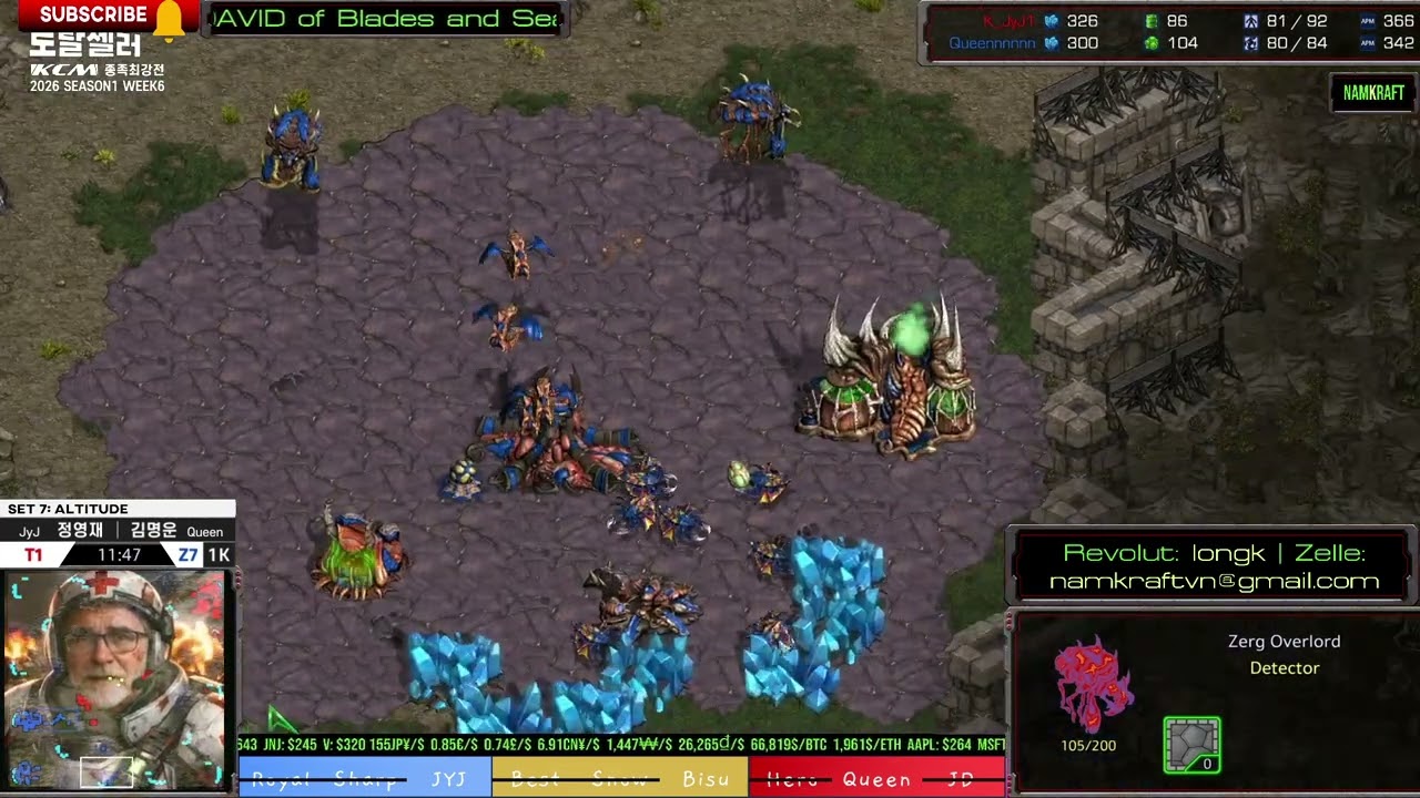 🔥🔥KCM 2026 S1 W6 Set 7 @ Attitude | Starcraft Commentary