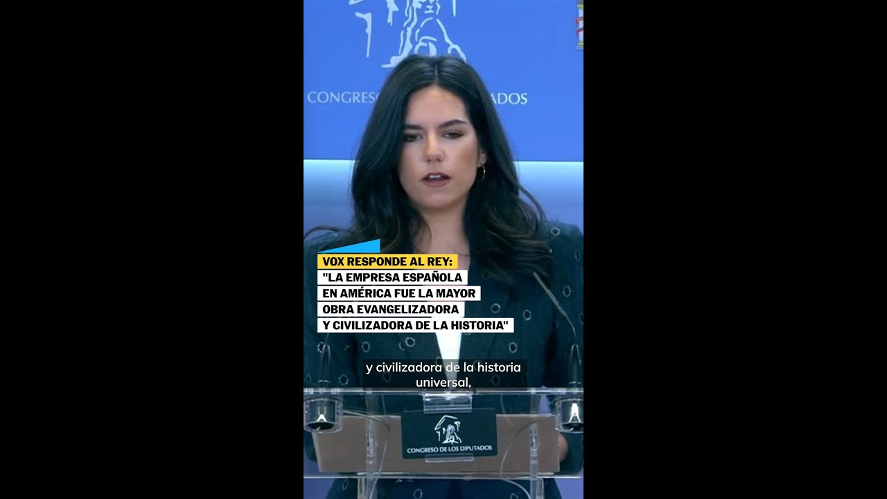 Vox responde al REY: 
