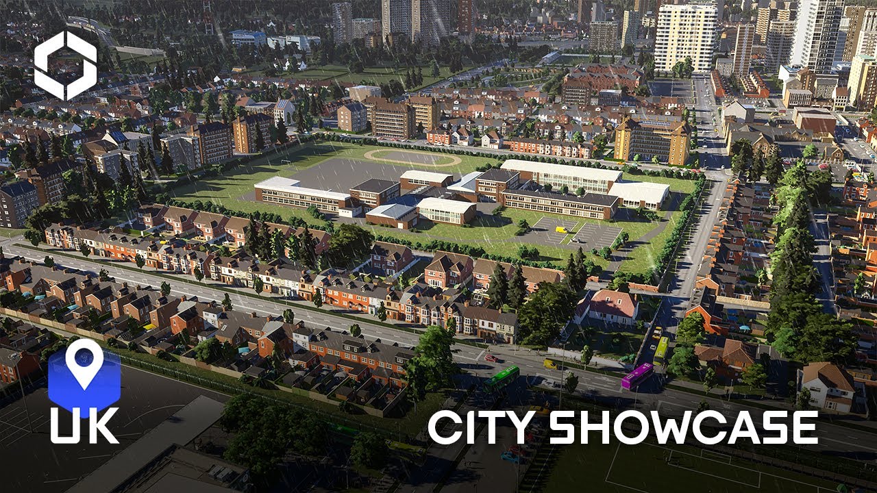 UK Pack City Showcase | Cities Skylines 2