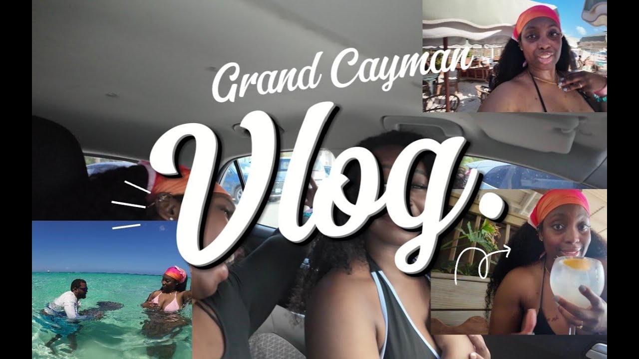 TRAVEL VLOG: TRIP TO GRAND CAYMAN | KISSING A STINGRAY + SWIMMING WITH TURTLES + NIGHTLIFE