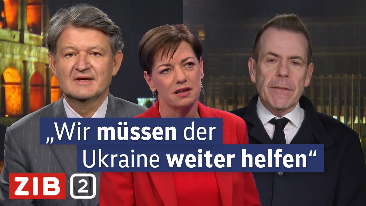 Brandstätter vs. Vilimsky: Wie soll Europa sich verteidigen? | ZIB2 vom 06.03.2025