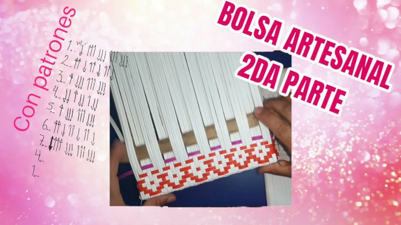 como hacer bolsa artesanal paso a paso 2da parte