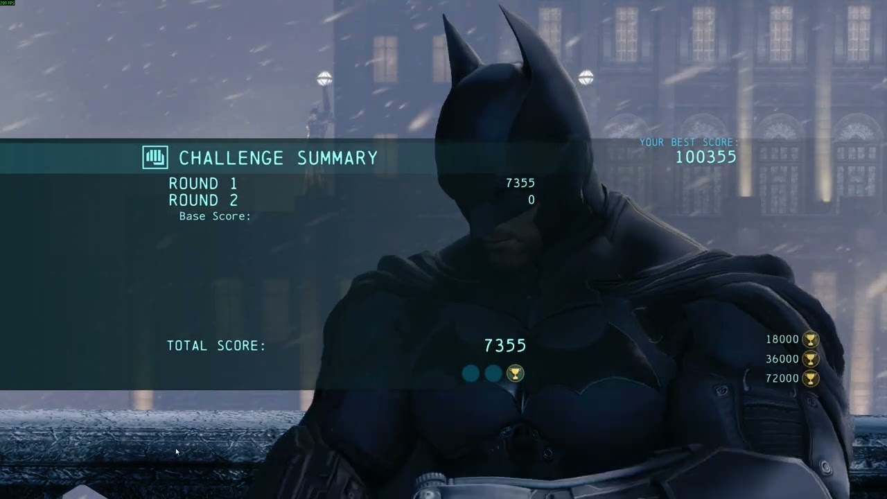 Batman Arkham Origins Panorama (Extreme) Gameplay PC