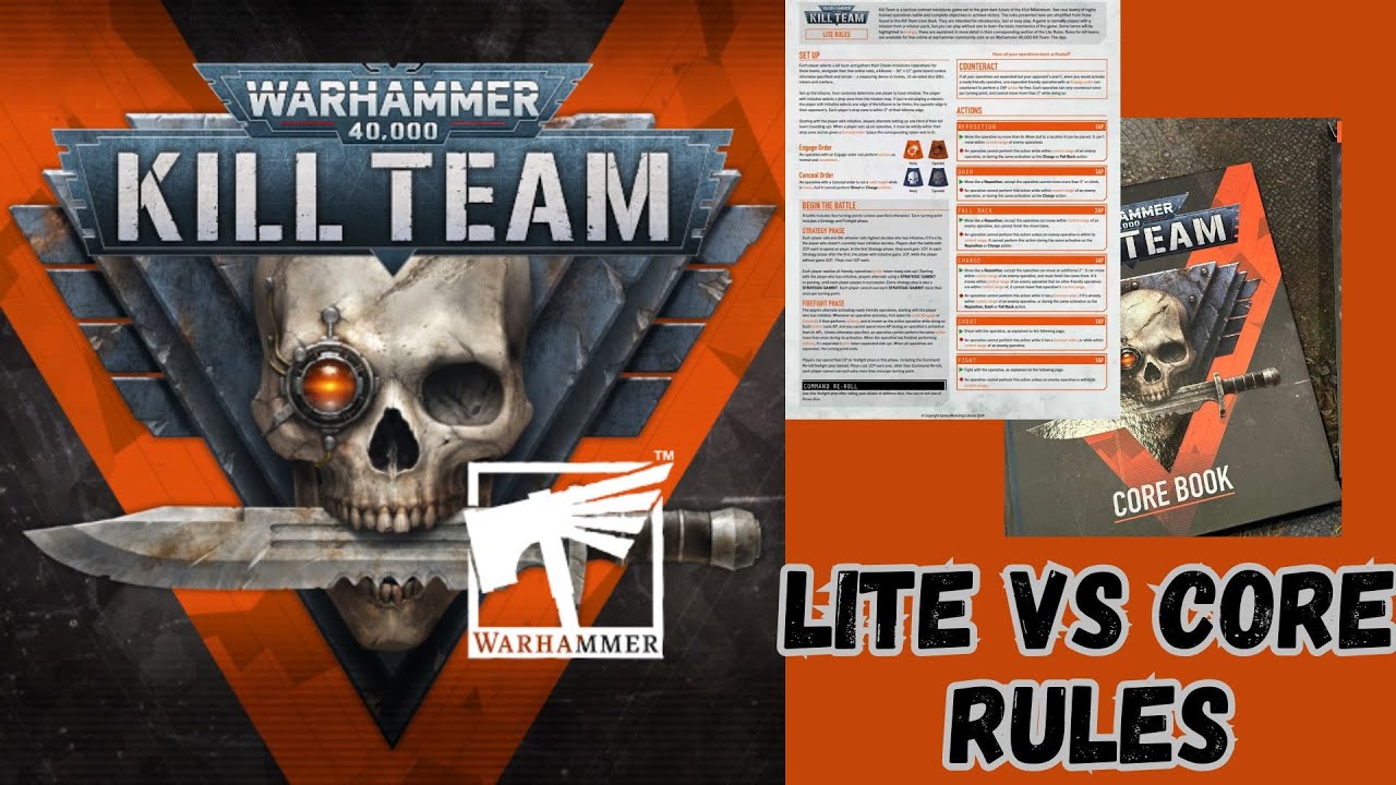 Kill Team 2024 Lite vs Core Rules Review