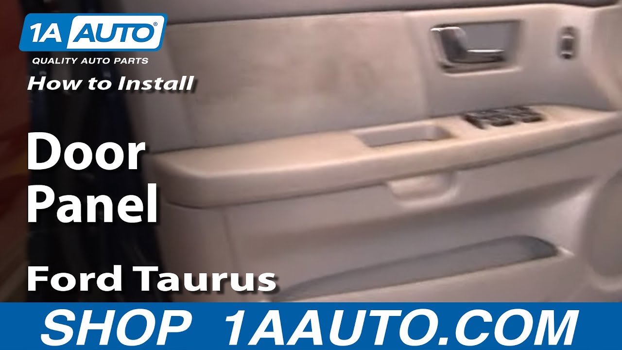 How To Remove Door Panel 00-07 Ford Taurus