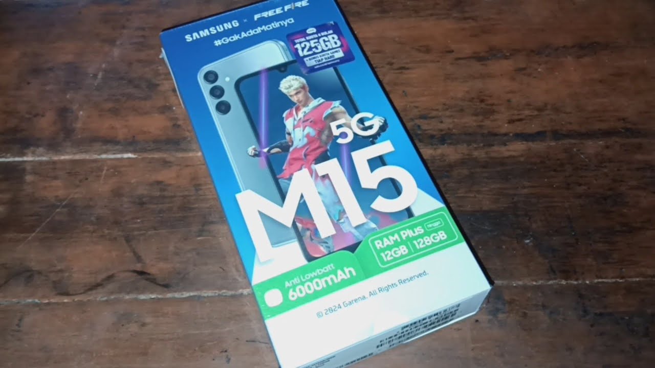 Unboxing Samsung Galaxy M15 5G Indonesia