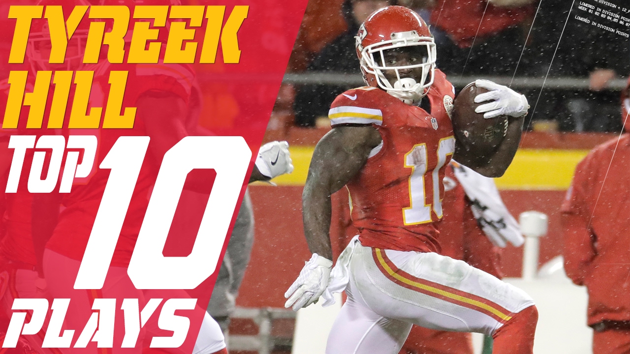 Tyreek Hill's Top 10 Plays of the 2016 Season | NFL Highlights