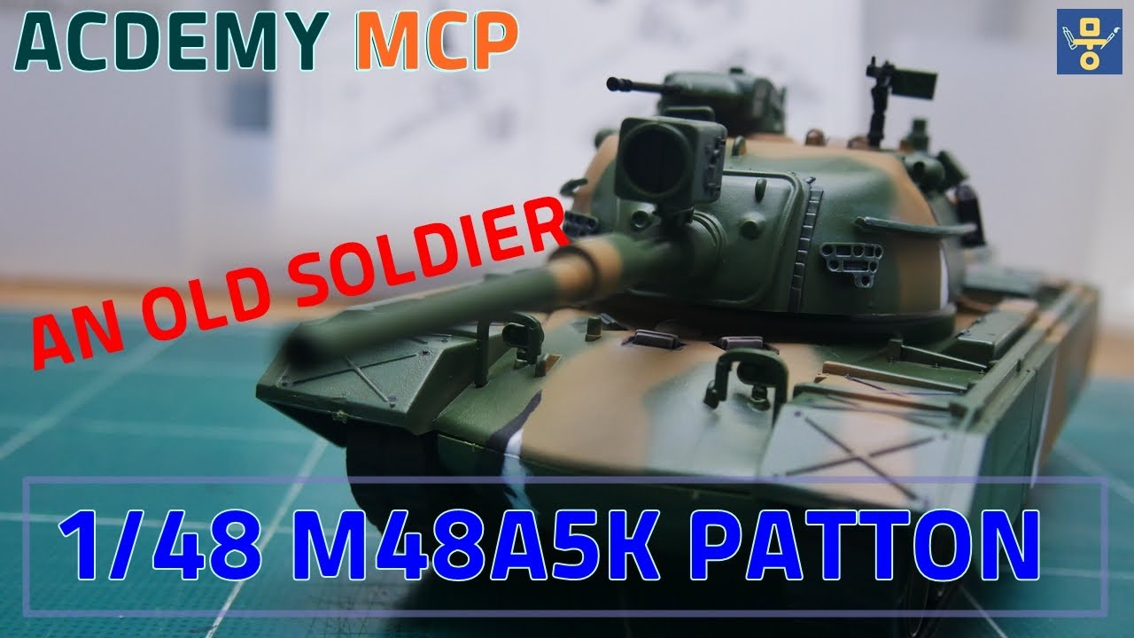 [아카데미 MCP] 1/48 M48A5K 패튼 / 무선 조종 탱크시리즈 : 초간단 워싱하기