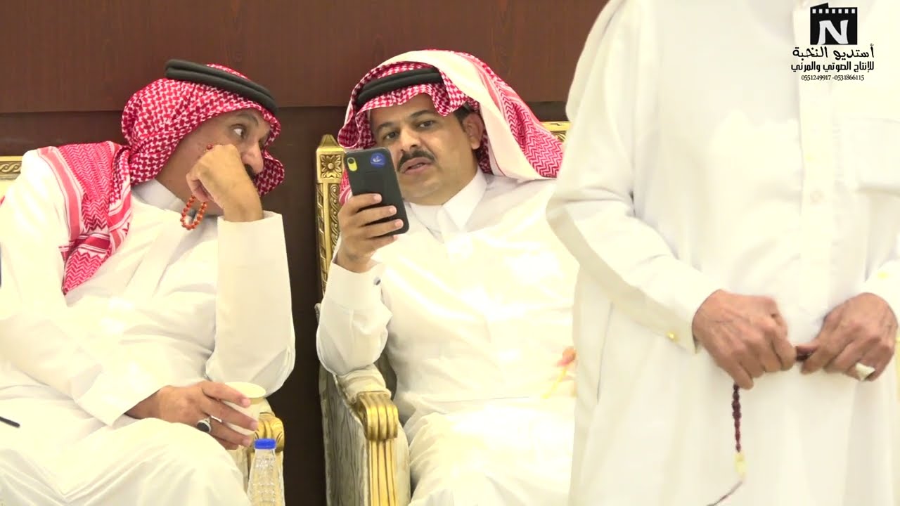 الشاعر راشد السحيمي والشاعر نامي السلمي