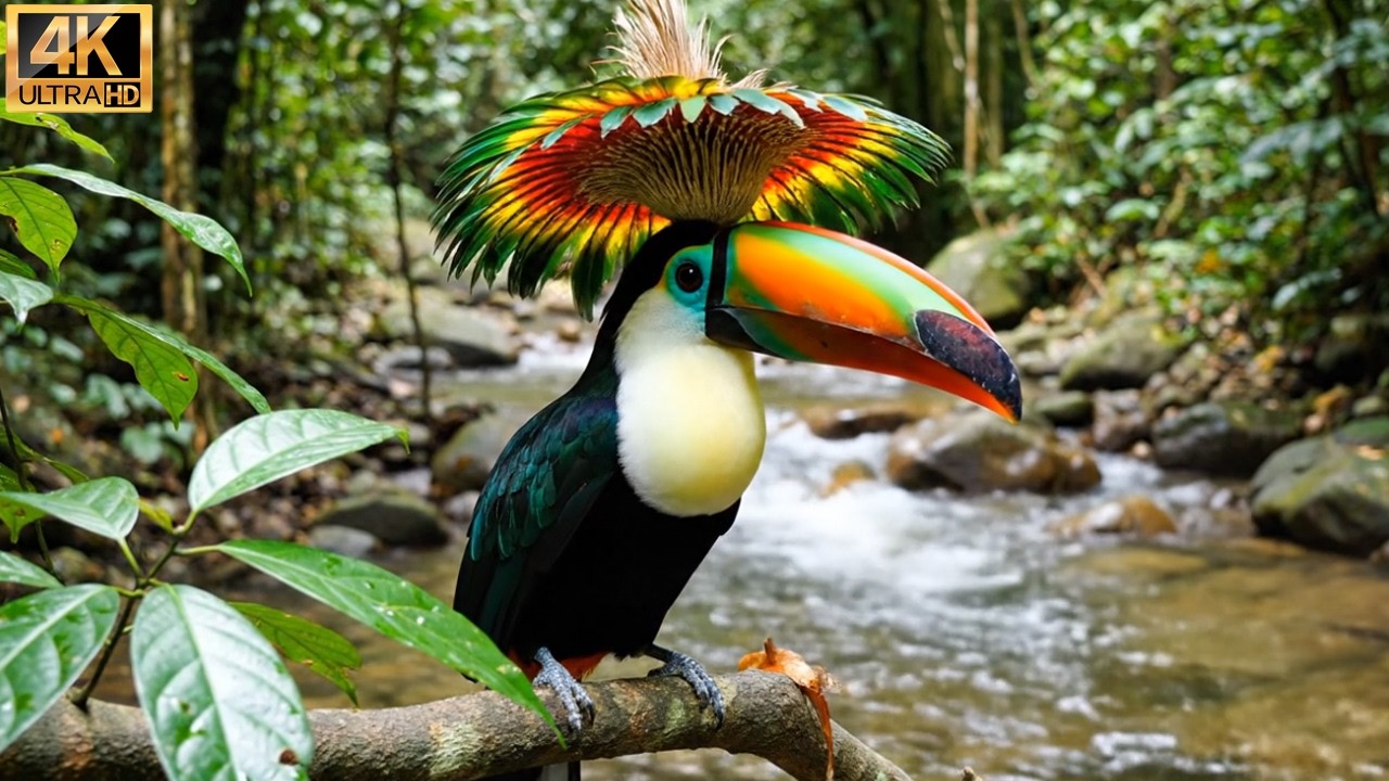 Top 100 Strangest Crested Birds on Earth | 4K Nature ASMR
