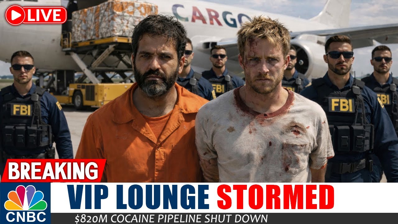 FBI & DHS Storm US Airport VIP Lounge: $820M Drug Pipeline Seized! | US Military