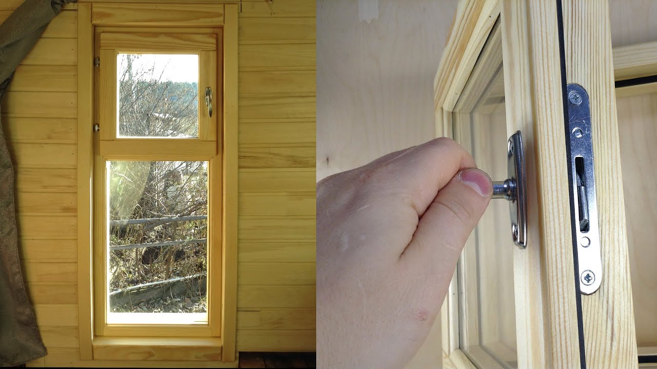 ✅ Окно с уплотнителем своими руками | How to make a window  | Holzfenster mit dichtung