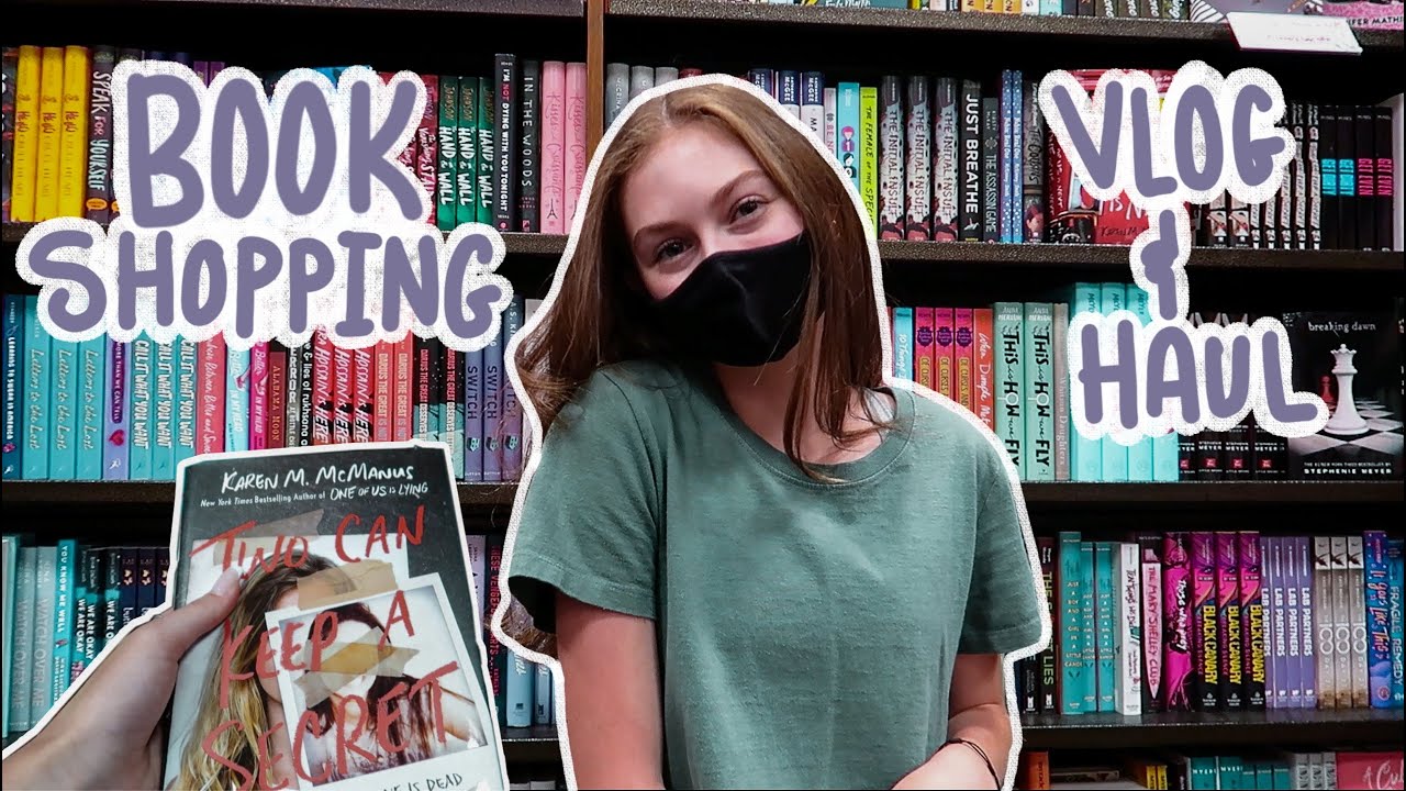 summer book shopping vlog + haul!