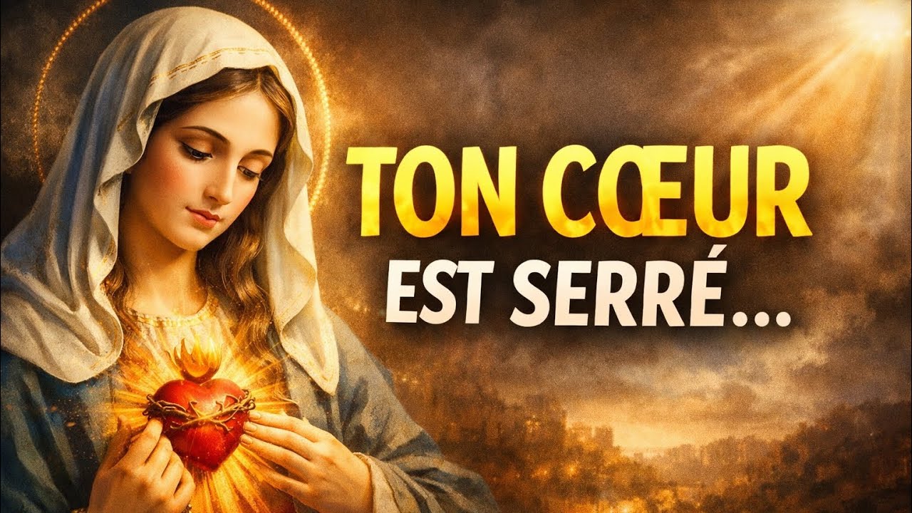 CŒUR LOURD DÈS LE MATIN? MARIE VEUT T’ACCUEILLIR MAINTENANT